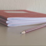 Notebooks and pencil douce 750 400